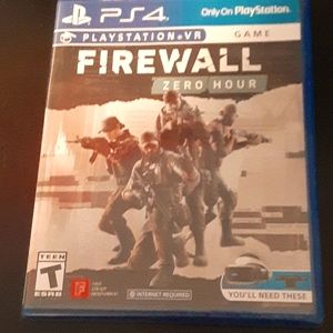 Never been used before no scratches for ps4 vr.